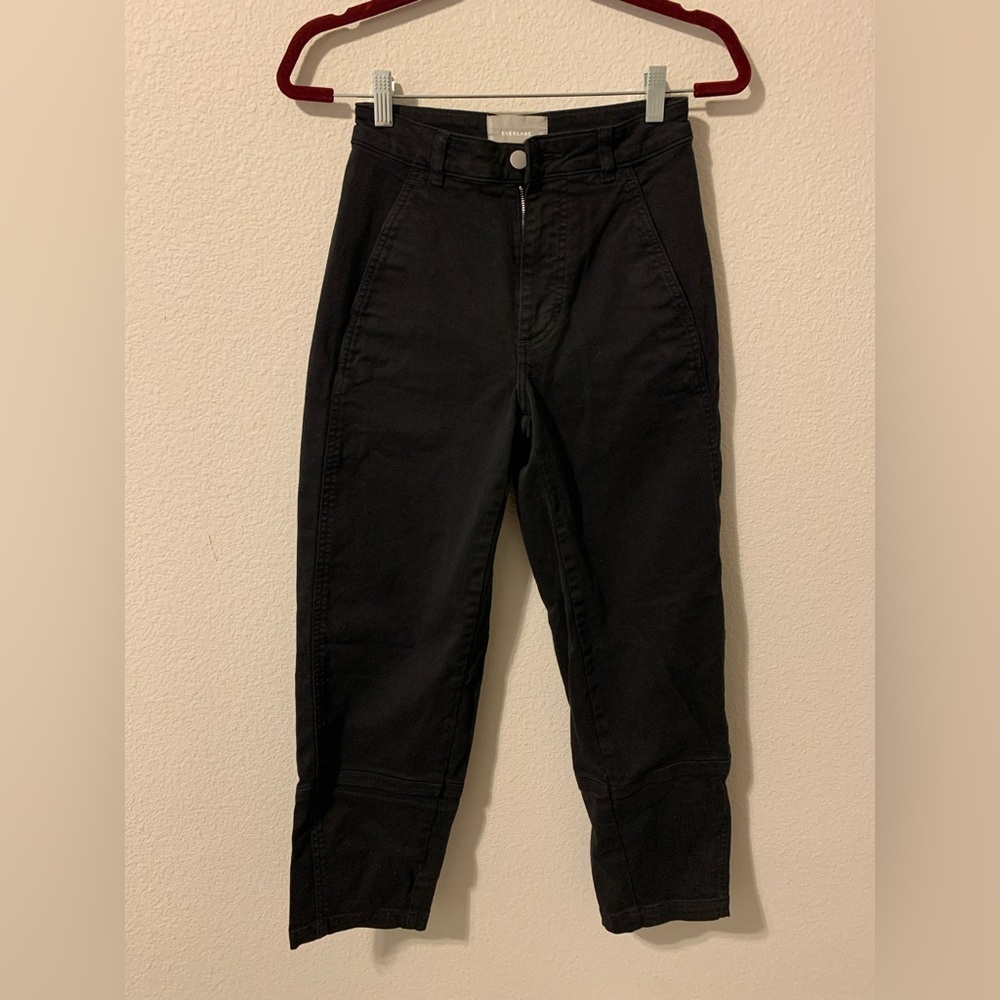 Everlane Utility Barrel Pant black 00